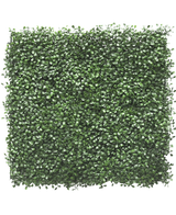 Die künstliche Buchsbaumhecke 50 x 50 cm UV verfügt über dicht gepackte künstliche grüne Blätter, die eine üppige Hecke oder einen vertikalen Gartenlook schaffen und jeden Raum perfekt verschönern.