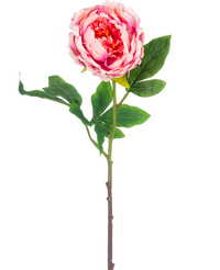 Künstliche Blume Pfingstrose 61 cm rosa