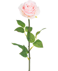 Künstliche Blume Rose Classic 55 cm hellrosa