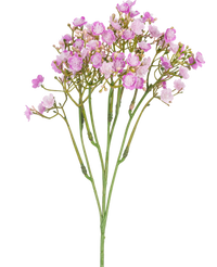 Künstlicher Zweig Gips 46 cm rosa