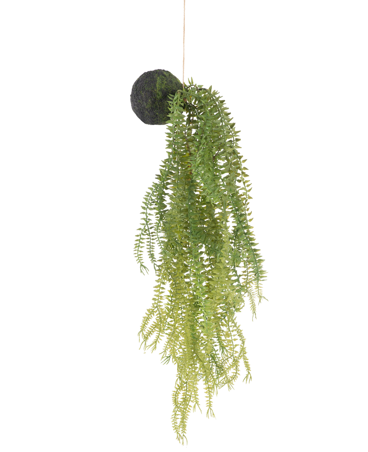 Künstliche Hängepflanze Phlegmariurus Kugel 50 cm – Easyplants Deutschland