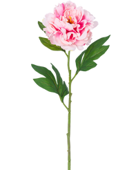 Künstliche Blume Pfingstrose 77 cm hellrosa