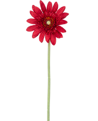 Künstliche Gerbera 53 cm rot