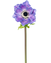 Künstliche Blume Anemone Deluxe 43 cm lila