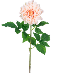 Künstliche Blume Georgine Real Touch Hellrosa 70cm