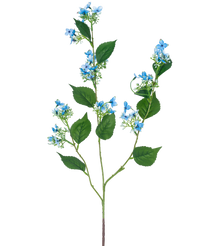 Künstliche Blume Wild Hydrangea 93 cm blau