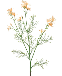 Künstliche Blume Wild Delphinium 71 cm hell creme