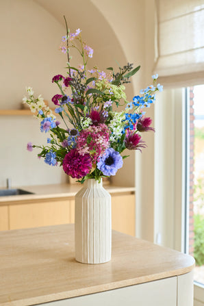 Seiden- und Kunstblumensträuße