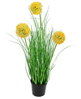 Kunstgras Pflanze Zwiebel 50 cm feuerhemmend
