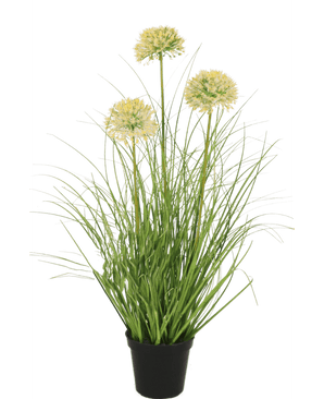 Kunstgras Pflanze Zwiebel 50 cm feuerhemmend