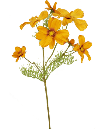 Künstliche Blume Cosmos 74 cm orange