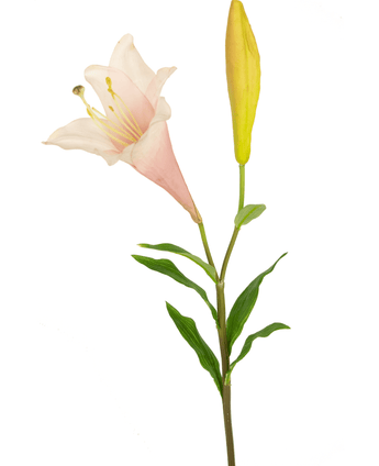 Künstliche Blume Exotische Lilie 74 cm rosa