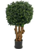 Künstliche Buchsbaumkugel Holz Römischer Stil UV 90 cm