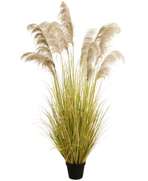 Künstliches Pampasgras 200 cm feuerhemmend