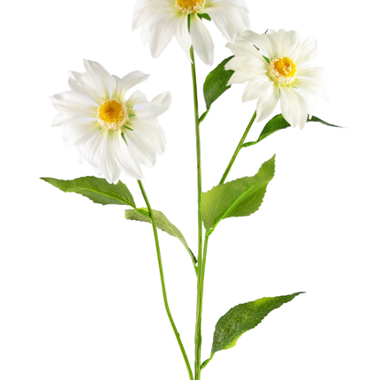 Künstliches Gänseblümchen 76 cm weiß