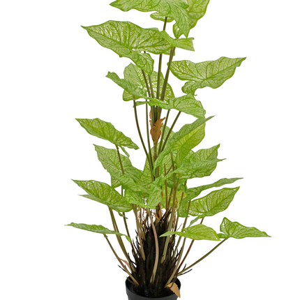 Kunstpflanze Trapa Bispinosa 90 cm weiß