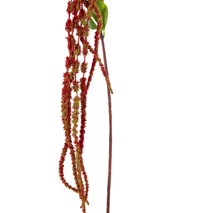 Künstliche Blume Amaranthus 122 cm weinrot