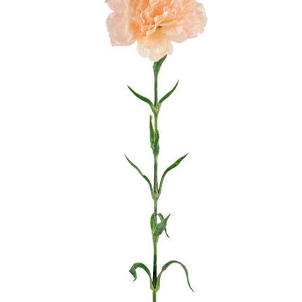 Künstliche Blume Nelke 69 cm Pfirsich
