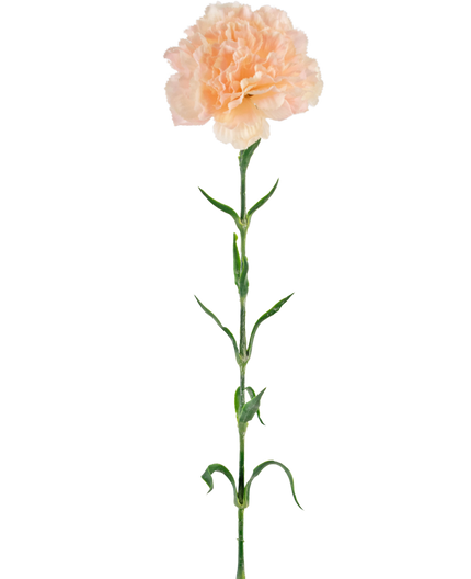 Künstliche Blume Nelke 69 cm Pfirsich