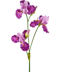 Künstliche Blume Iris 102 cm lila