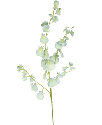 Künstlicher Zweig Orchidee 80 cm türkis