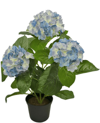 Synthetische Hortensie Blau 35 cm