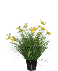 Kunstrasen Pflanze Asteraceae 70 cm feuerhemmend